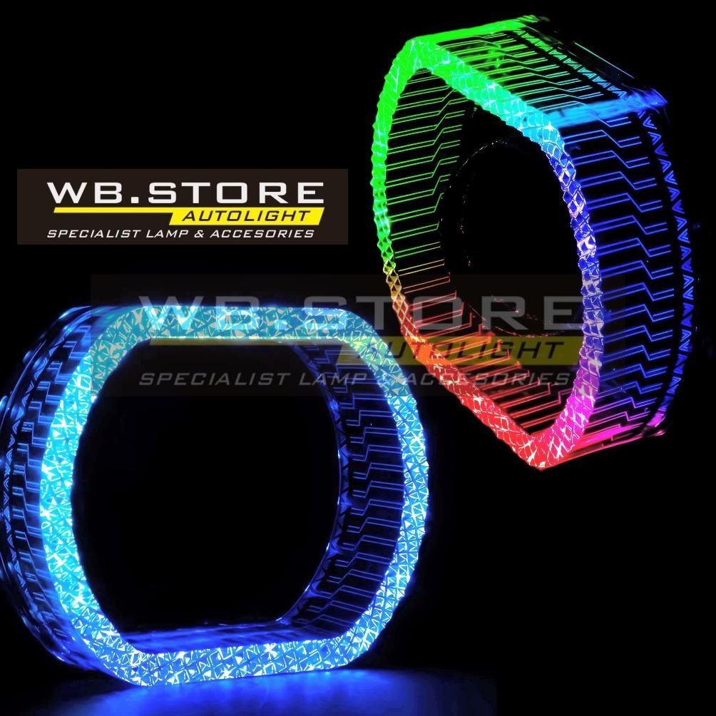 fs-6 Ex45 Shroud 5D Glory BMW WRGB Matrix Shroud BMW RGB 2.5 Inch Premium Berkualitas