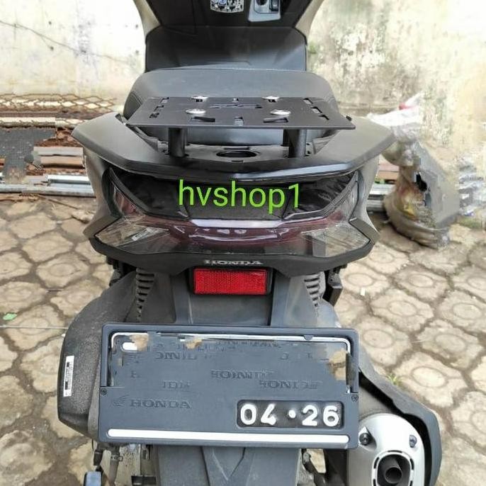 BRACKET TOP BOX PCX 160 NEW 2021 DUDUKAN BOX BELAKANG TOURING MOTOR STOK TERBATAS