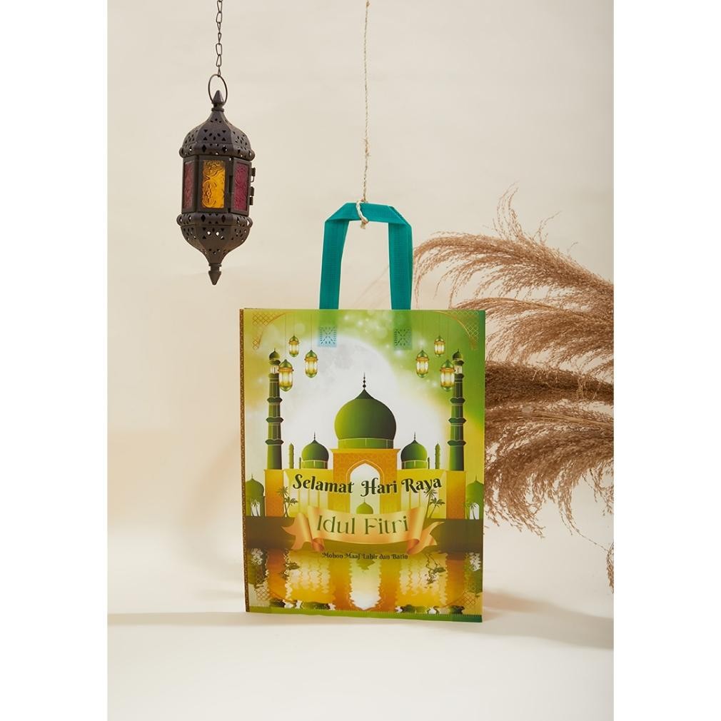

Oy58 RHH-1823 (ISI 12pcs) GOODIE BAG LAMINASI LEBARAN TAS HAMPERS IDUL FITRI/ TAS SPUNBOND FULL COLOUR Sale Berkualitas