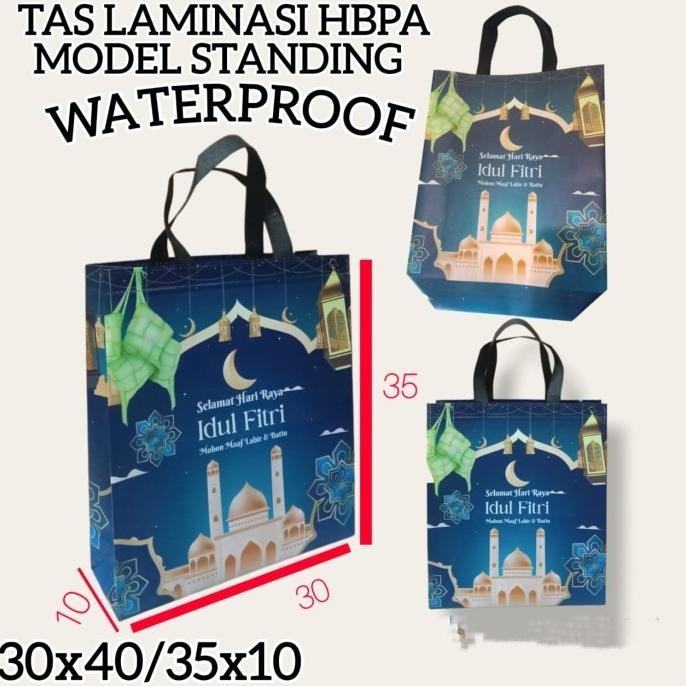 

rq-56 rd-67 (LUSINAN) GOODIE BAG LAMINASI LEBARAN LUSINANTAS HAMPERS IDUL FITRI/ TAS SPUNBOND FULL COLOUR Termurah Terlaris