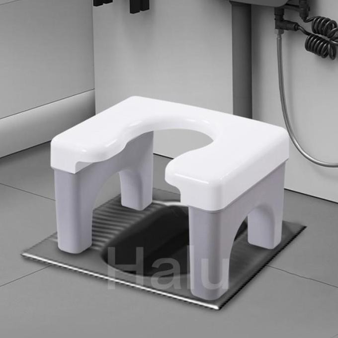 Halu Kursi Toilet Jongkok Bahan Plastik Bangku Toilet Jongkok Sehat Ba