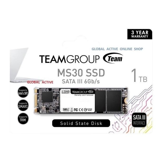 TERMURAH - Team SSD Msata M.2 2280 MS30 1TB - 1TB M2 TM8PS7001T0C101