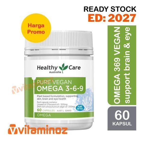 Healthy Care Pure Vegan Omega 3-6-9 369 - 60 Kapsul