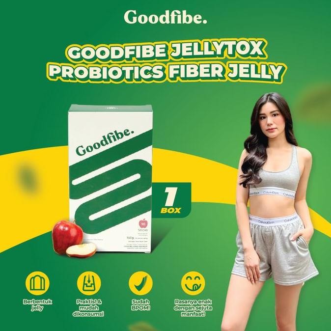 Goodfibe Jellytox - Probiotics Fiber Jelly [ 1 Box ]