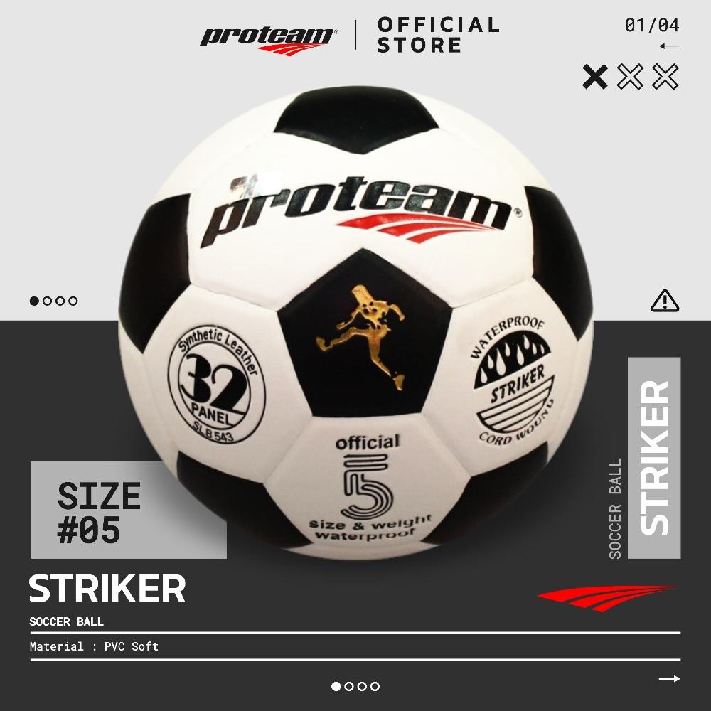 Proteam Bola Sepak Striker Size 5