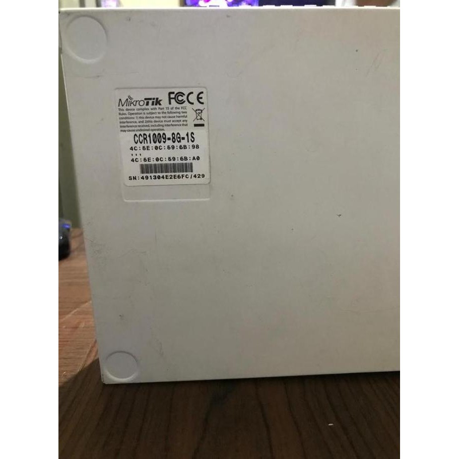 Mikrotik Ccr1009-8G-1S / Ccr-1009-8G-1S New Stok
