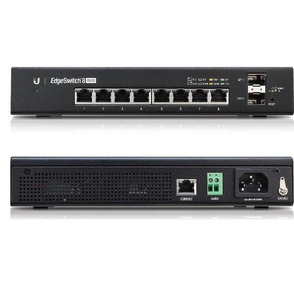 Ubiquity Edge Switch 8 Port Poe 150W Es-8-150W New Stok