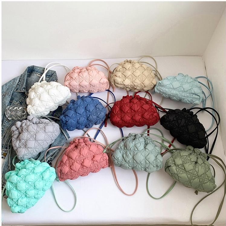 Dumpling Bag Serut Puffy Bag Ala Ala Korea