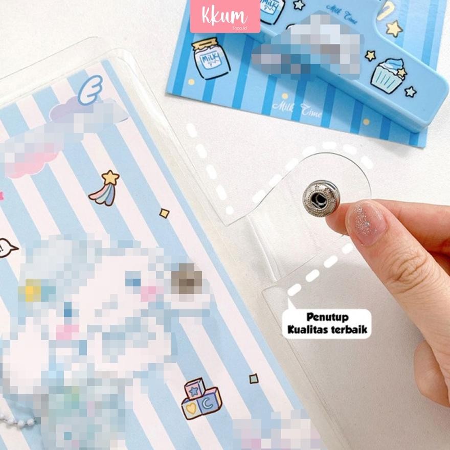 

Ufo-2025 Binder Note A6 Cute Peach / Buku Catatan 100 Lembar/ Notebook Journal Lucu Daily Planner Ufo-2025