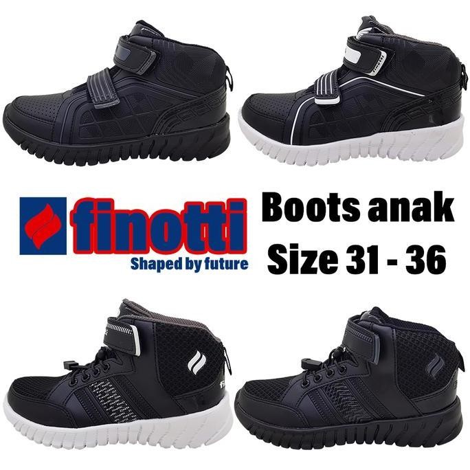 Sepatu boots anak premium Finotti Pepito