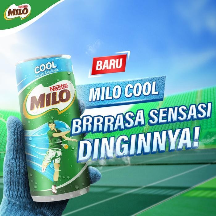 

Milo Cool Minuman Kaleng Rasa Cokelat 220Ml X6Pcs