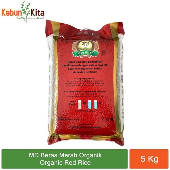 

Md Organic Red Rice - Beras Merah Organik 5 Kg