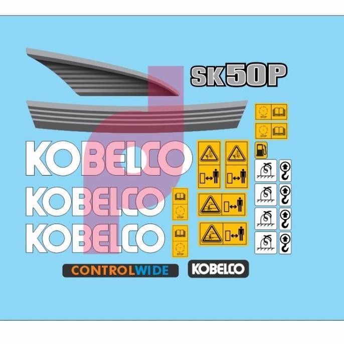 

Promo stiker kobelco sk50p COD