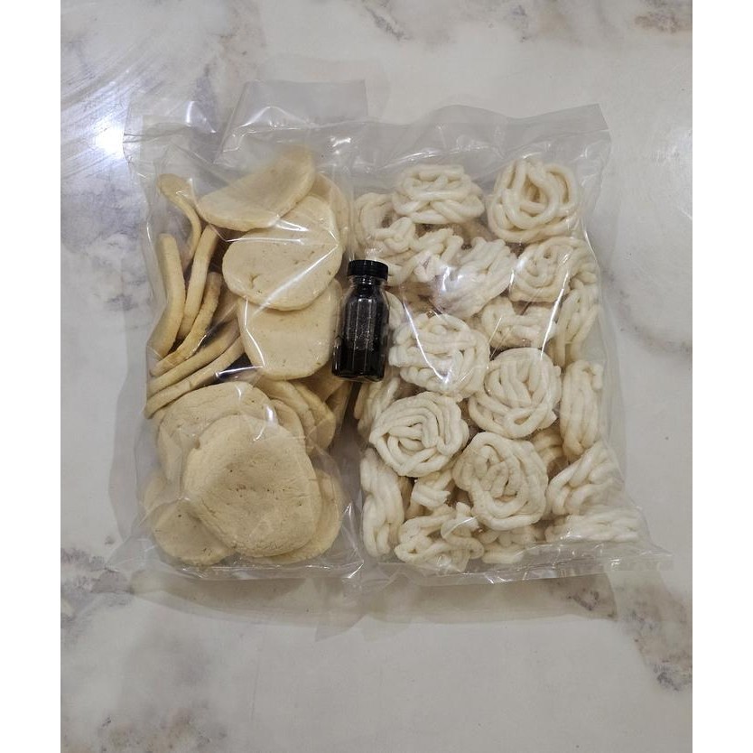 

Paket Murah 5 Kerupuk Sanggul 200Gr Peser 200Gr Sambal