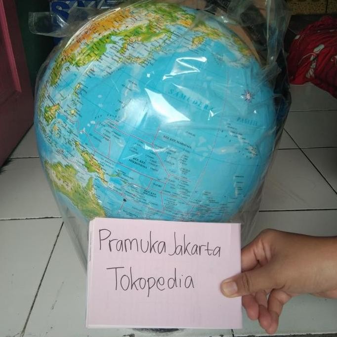 

Globe Bola Dunia 30 Cm - Alat Peraga Ipa