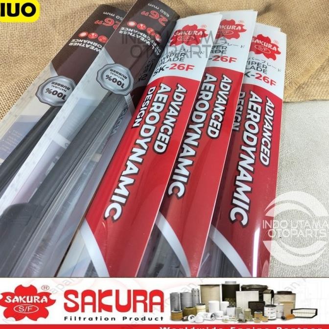 Wiper Frameless Crv Gen 3 Karet Kaca Mobil Sakura