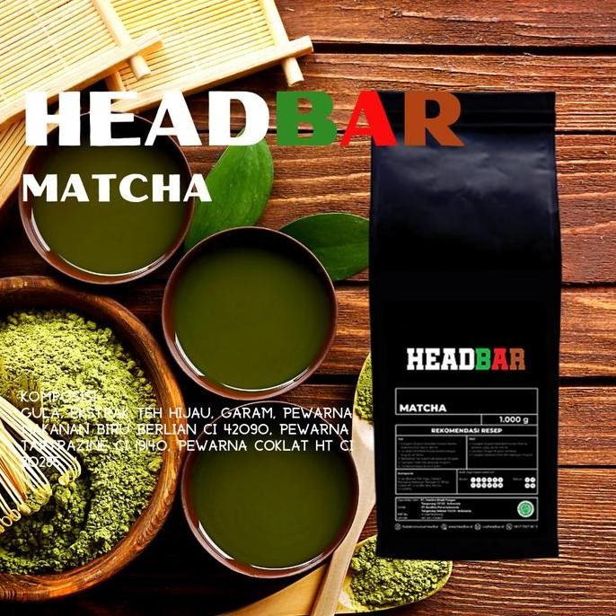 

Super Promo!, Headbar Powder Matcha 1000 Gram
