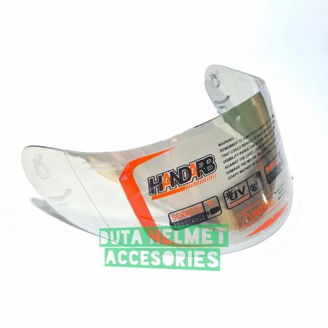 Kaca Helm Kyt R10 - Flat Visor Helmet Kyt R10 Iridium Blue Red Gold Silver Hitam Bening