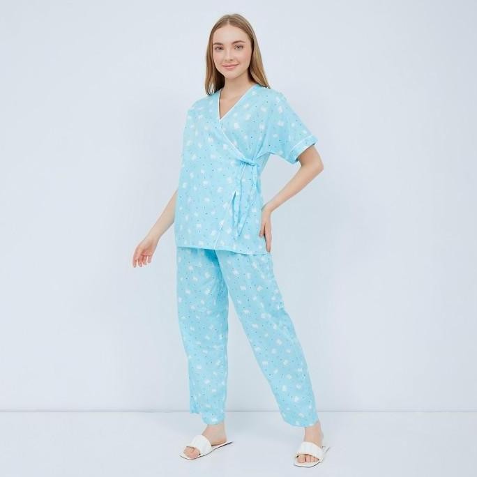 baru Baju Tidur Katun Jepang GREET Model : K-290 / PP Kimono