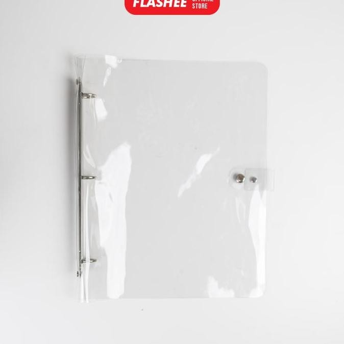 

ready stock !!! Flashee Binder PC Kpop Cello Binder Transparan A4 3 ring untuk Binder Photocard Polaroid Binder Transparan Plastik Postcard KPOP