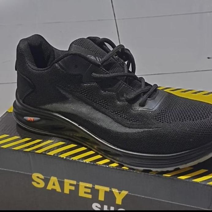new  sepatu safety king sneaker sport toe cap steel anti tusuk anti listrik