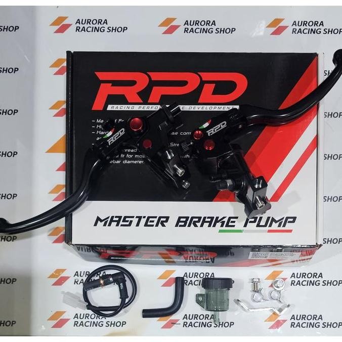 baru MASTER REM KANAN RADIAL RPD & HANDLE KIRI RPD REM / KOPLING - ORIGINAL
