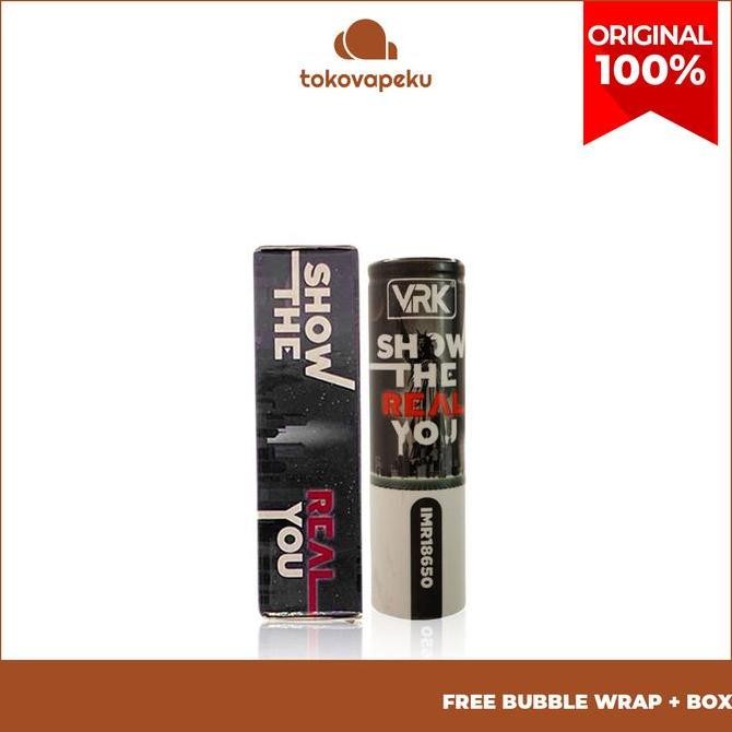 VRK 3500 MAH BATERAI 18650 30 AMPERE AUTHENTIC BATTERY VRK 3000MAH murah