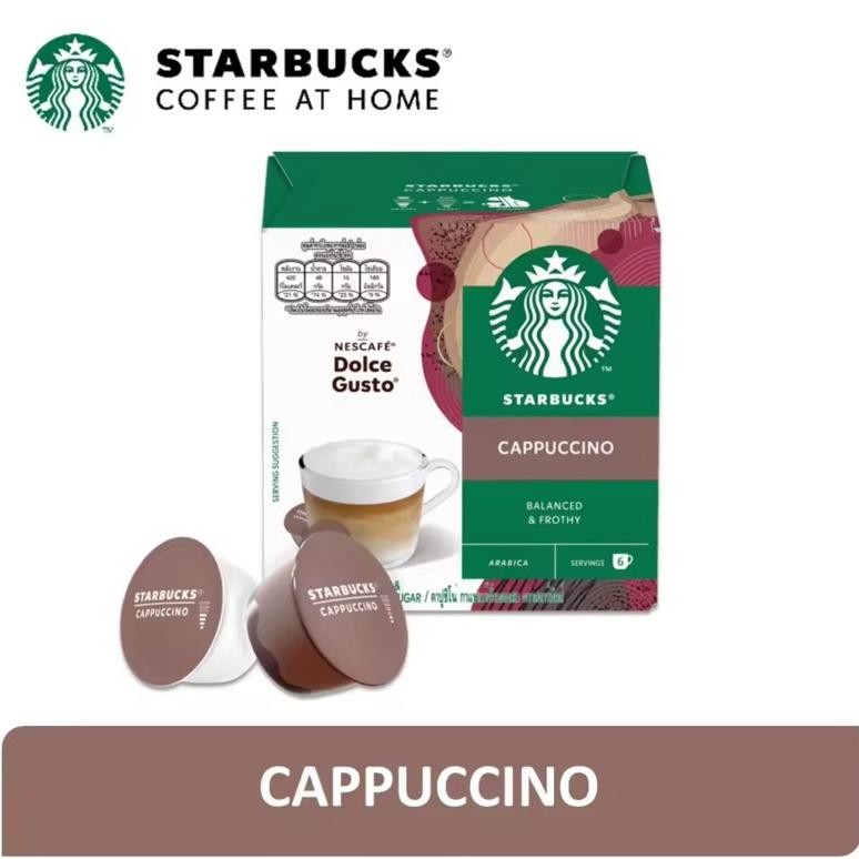 

Nescafe Dolce Gusto Starbucks Cappuccino - Coffee Capsules