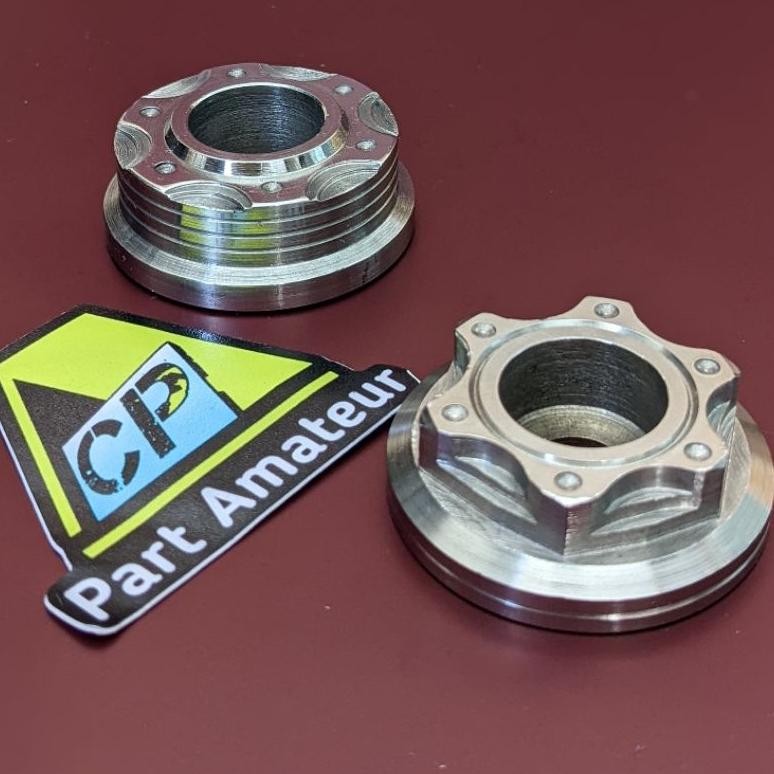 manisan baut T stainless ring manisan baut segitiga atas stenlis RX king ninja dll