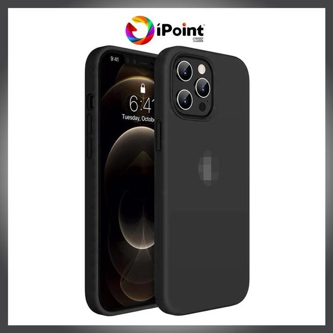 Case iPhone 14 PRO MAX Silicone Jelly Dengan Bludru Non Full
