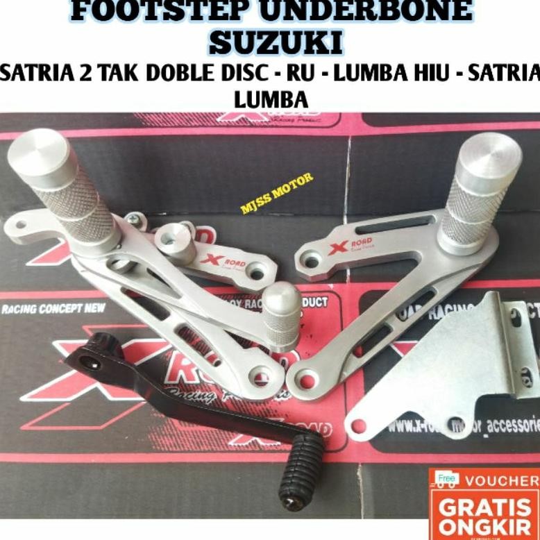 UNDERBONE X ROAD SUZUKI SATRIA HIU LUMBA DOBLE DISC/UNDERBONE SATRIA RU 2TAK DOBLE DISC/UNDERBONE SA