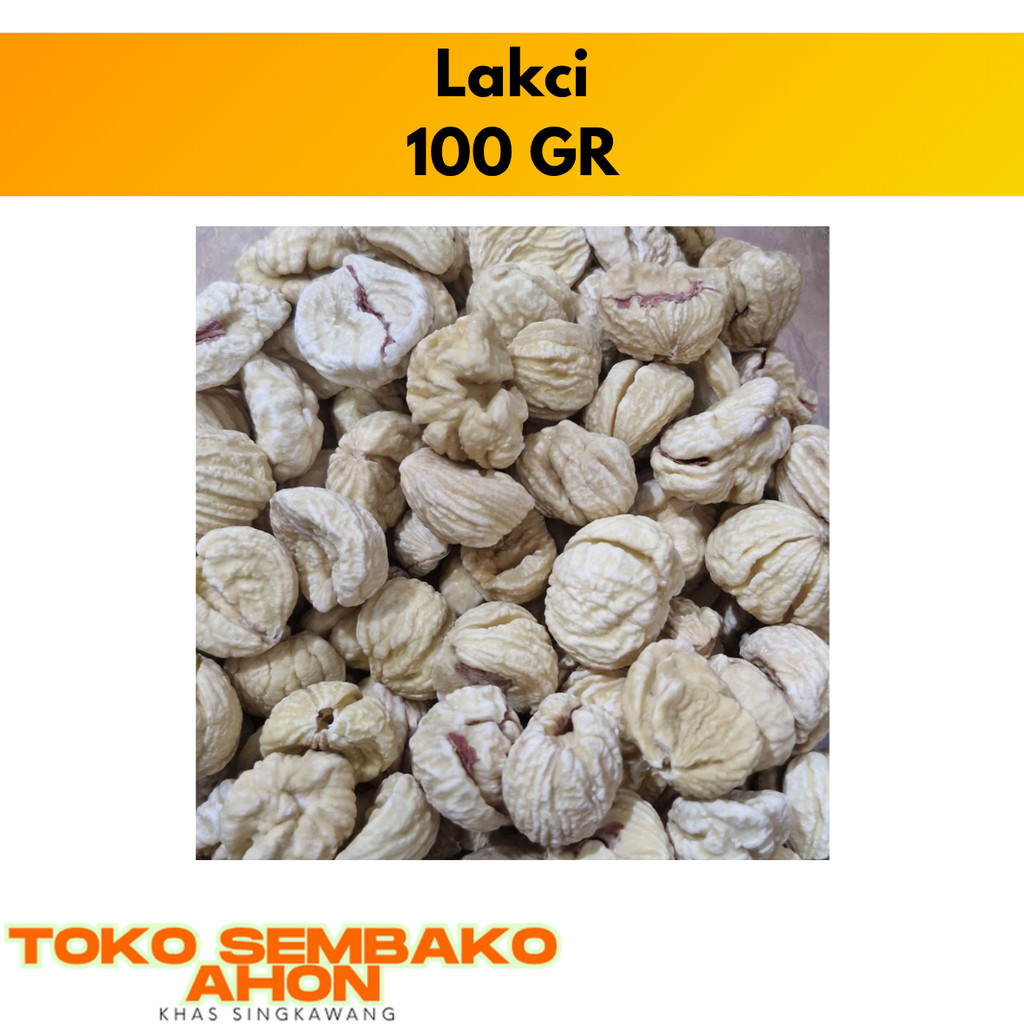 

Lakci 100 gr /LAK CI / Kacang Rerangan / Sarangan /Chestnuts Kering / Lakji / LAK JI / LakChi / LAK CHI / JUI / ZUI / Kacang Kering Kalimantan