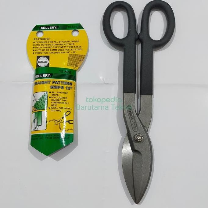 

Promo Gunting Seng sellery 12" / Straight Pattern Snips 12 inch 15-576 COD