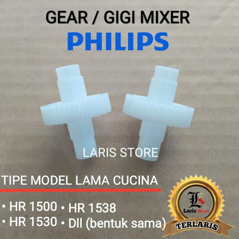 Best Gear Gigi Mixer Original Miyako Philips Maspion Tipe Model Baru Lama Sepasang 2pcs 