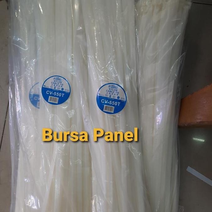

KABEL TIES 550 X 9 MM CV-550T MERK FORT ORIGINAL DAN TERPERCAYA