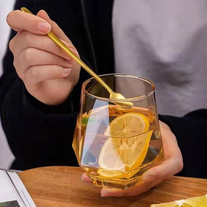 Gelas cafe cantik / Gelas Unik ala Cafe dan Hotel ukuran 300ml