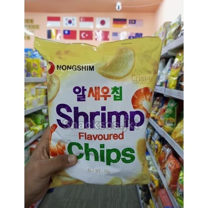 

NONGSHIM SHRIMP FLAVOURED CHIPS KOREA SNACK