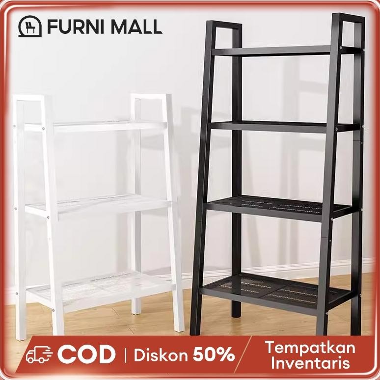 Rak Besi Susun Rak Pajangan Minimalis Rak Penyimpanan Rak Besi 5 Tingkat Rak Bunga