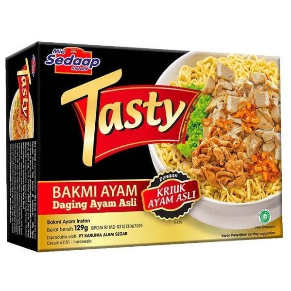 

Mie Sedaap Tasty 129 Gram