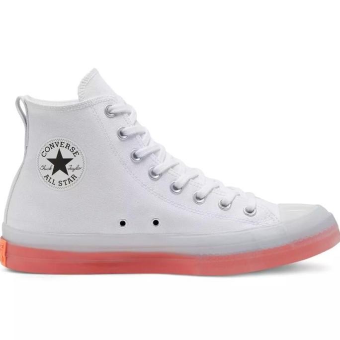 Sepatu Sneakers Converse Ct As Cx Hi White Clear Wild Mango 167807C (Best Quality)