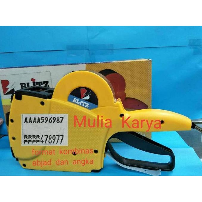 

Promo Paket Alat Cetak harga ITALIA Blitz format KOMBINASI mesin label COD