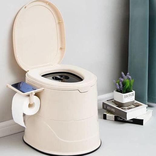 NEW Closet Toilet Duduk Portable + Ember Untuk Lansia & Ibu Hamil - Toilet Duduk Portable Serbaguna