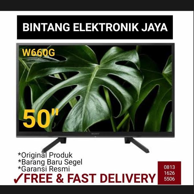 NEW Sony KDL-50W660G Smart TV HDR Bravia