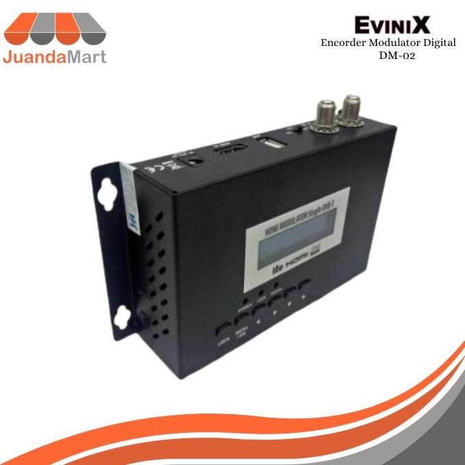 BEBAS ONGKIR - Modulator Digital HD/ Modulator RF Digital DVBT merek Evinix