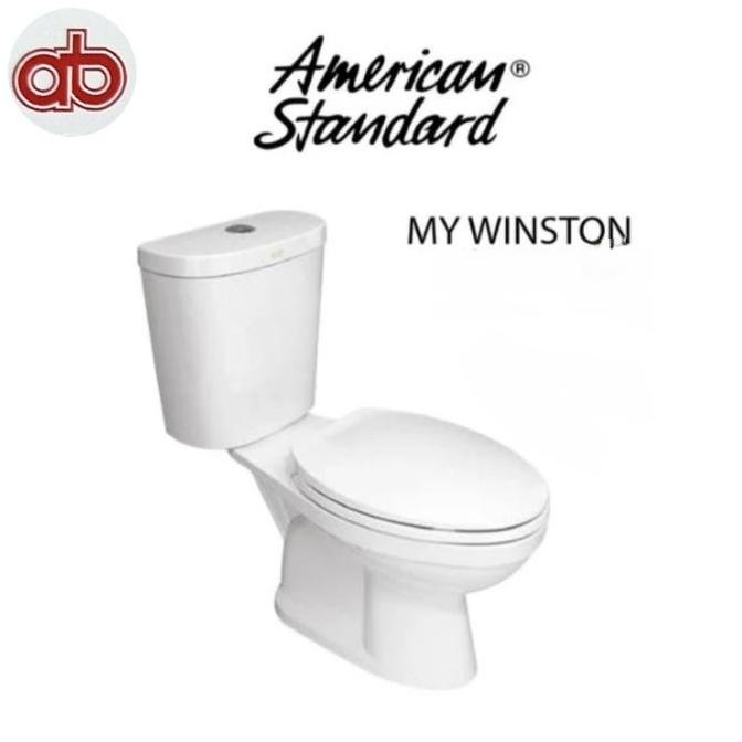 NEW kloset closed duduk duoblok toilet AMERICAN STANDARD MY WINSTON TWOPIECE Putih