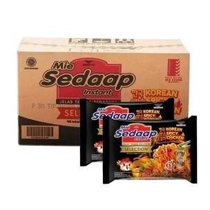 

(40 PCS) SEDAAP MIE INSTANT 1 DUS All Varian isi 40 PCS (Tersedia packing tambahan bubble wrap opsional) LS