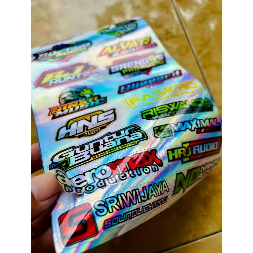

Produk Baru - Stiker Hologram Sound System Cutting Isi 17 Uy23