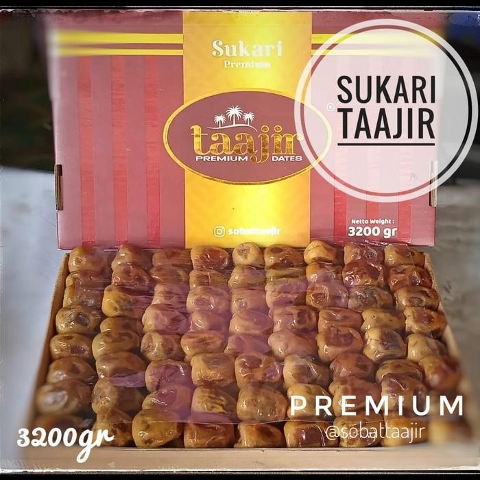 

kurma sukari premium taajir 3,2 kg/ kurma sukari taajir Ori!!