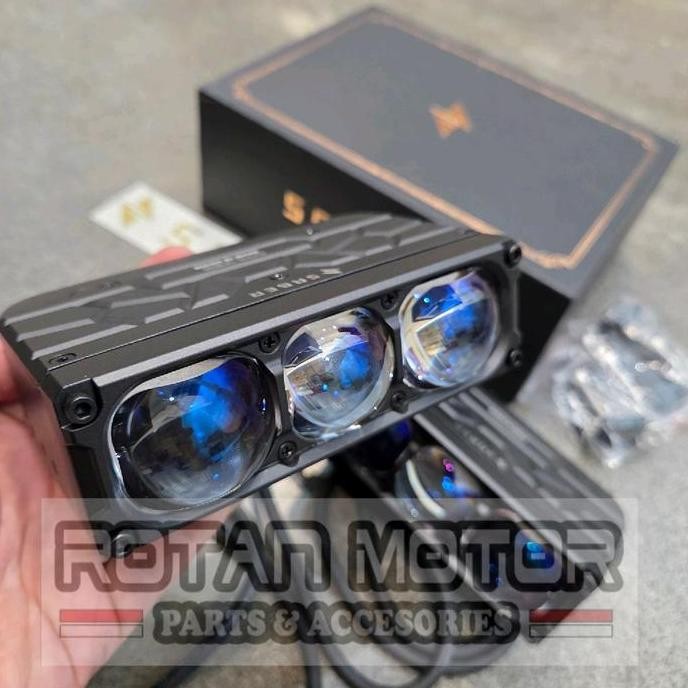 Mini Projie VIRAL Saber SR3 EVO 65W/95W / Saber SR 3 Evo Mini Laser Led / Lampu Sorot SR3 Evo / Mini