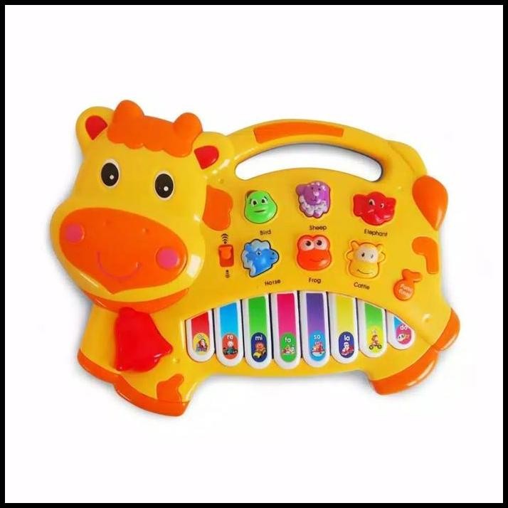 MAINAN BAYI PIANO SAPI MAINAN PIANO ANAK